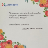 Hayatımızda iz bıraktınız.
