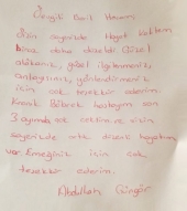 Sizin sayenizde artık düzenli bir hayatım var.